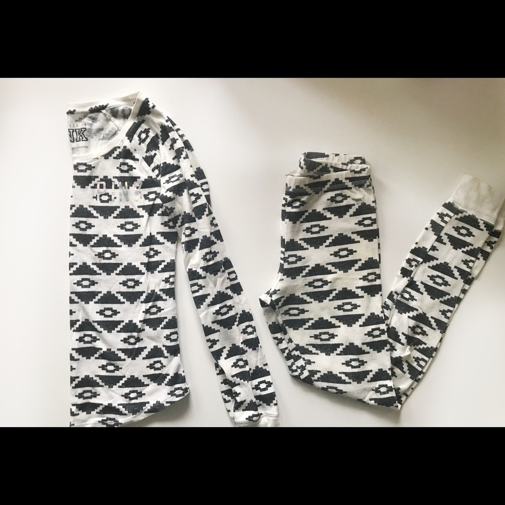 PINK thermal pajamas